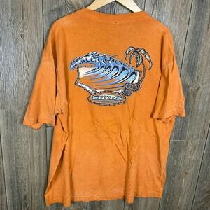 World Jungle Vintage 90s Surf Graphic T-Shirt Adult Size XL Jack Denny